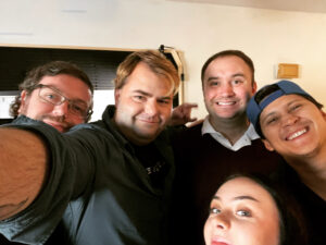 Production Crew Selfie
